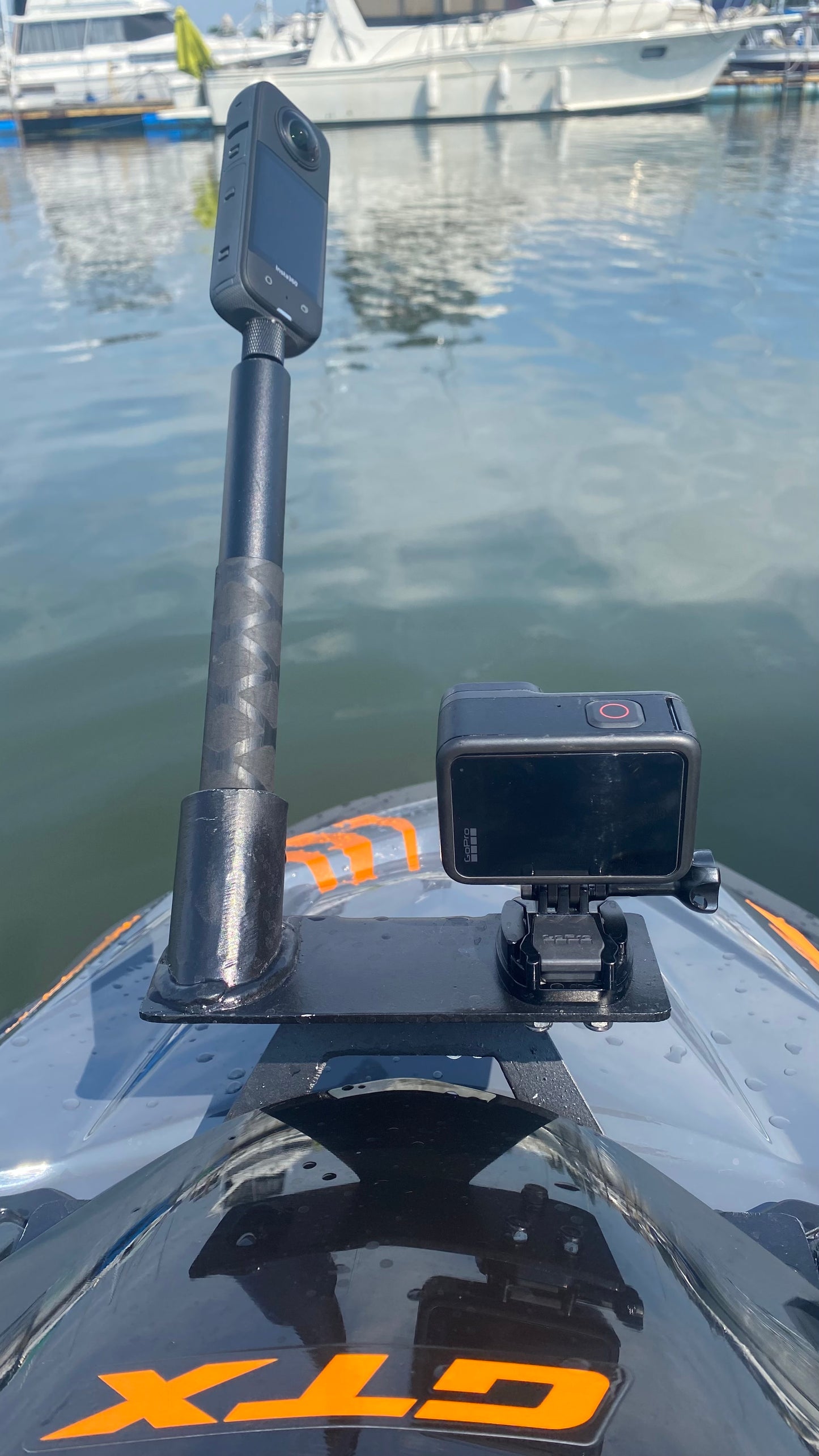 INSTA360/GOPRO camera mount for Seadoo GTX