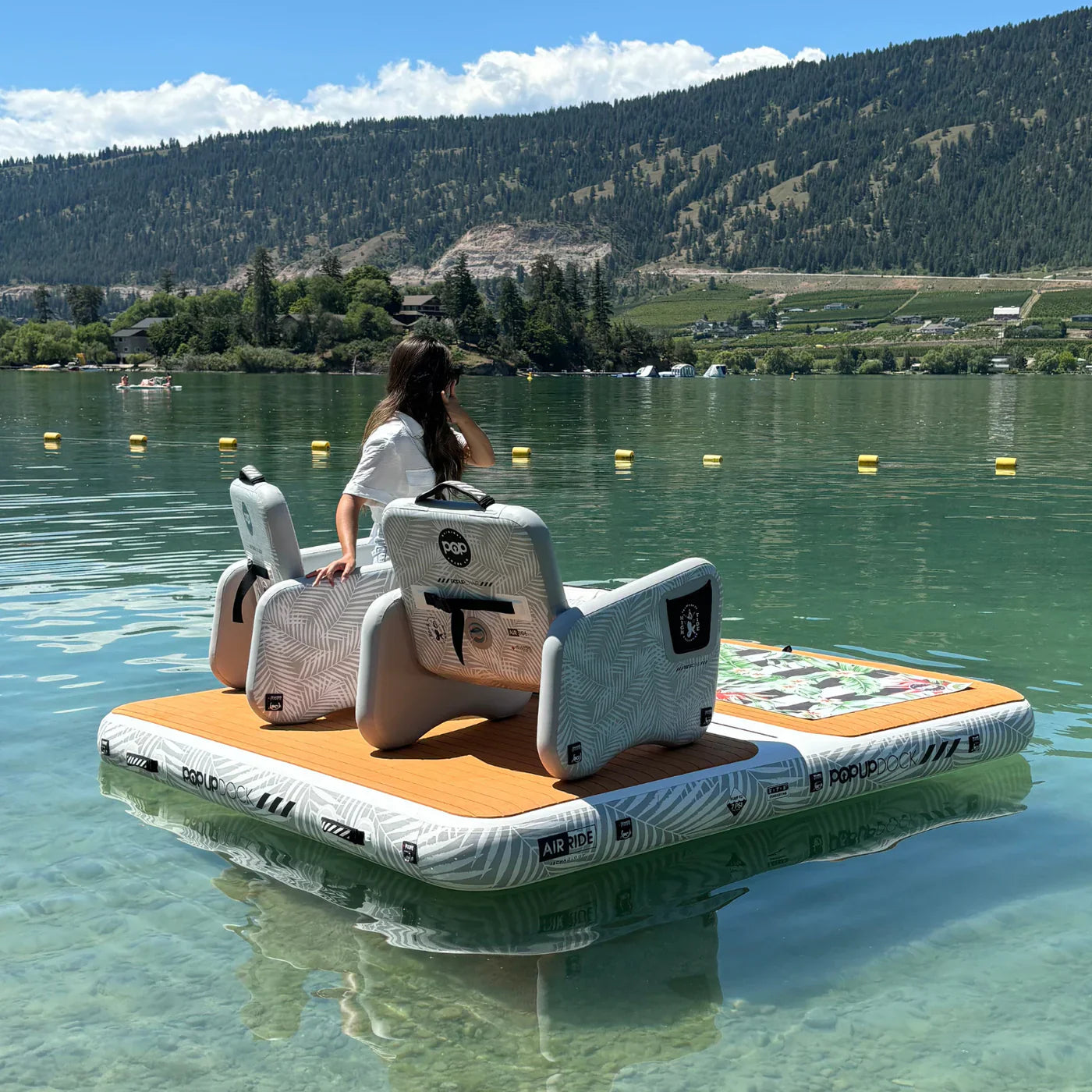 Inflatable Docks & Floating Loungers – Canadian Board Co.
